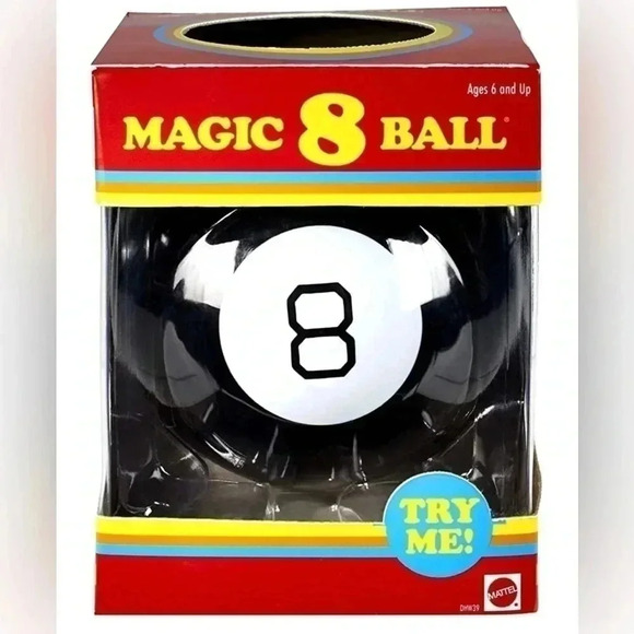 Magic 8 Ball 🎱 RETRO Kids toy NWT - Picture 3 of 5